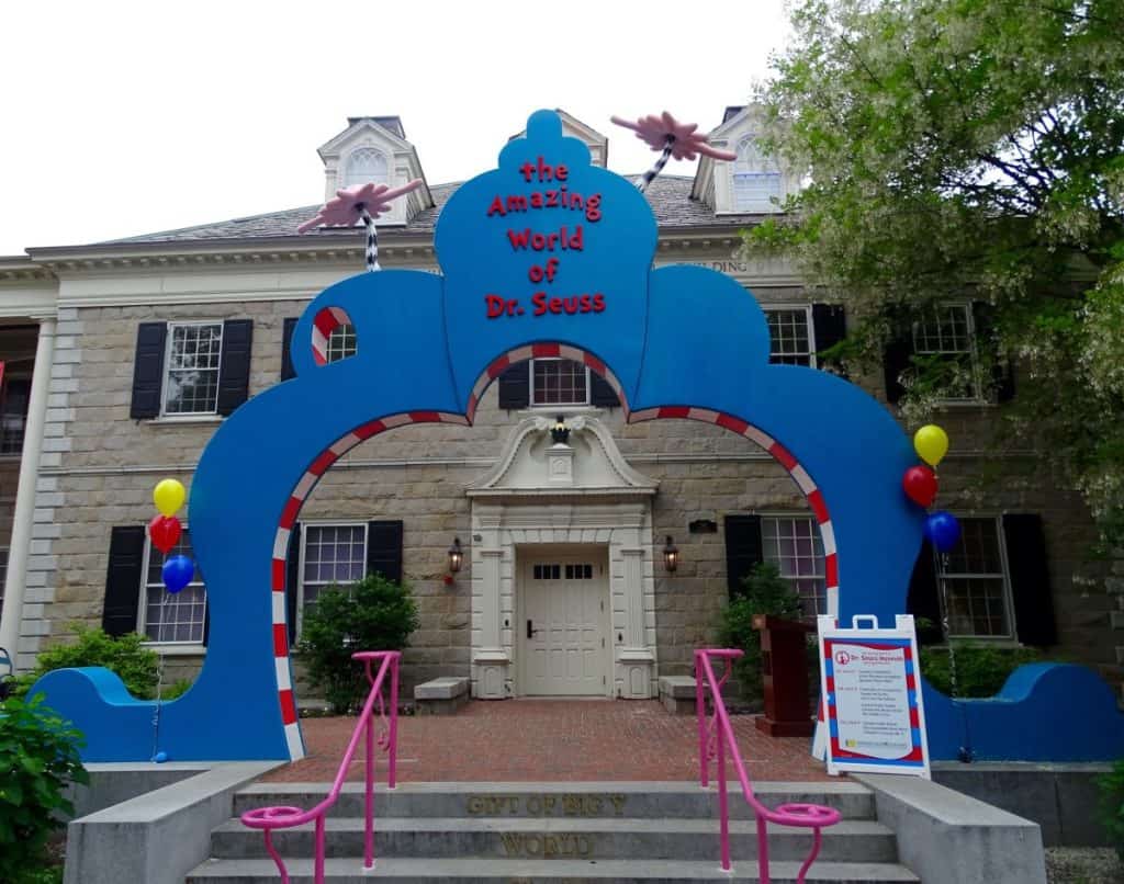 Entrance to The Amazing World of Dr. Seuss Museum