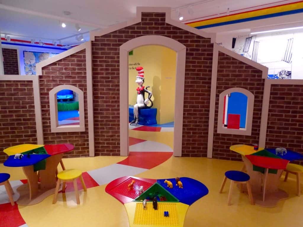 Main floor geared to little ones at The Amazing World of Dr. Seuss Museum