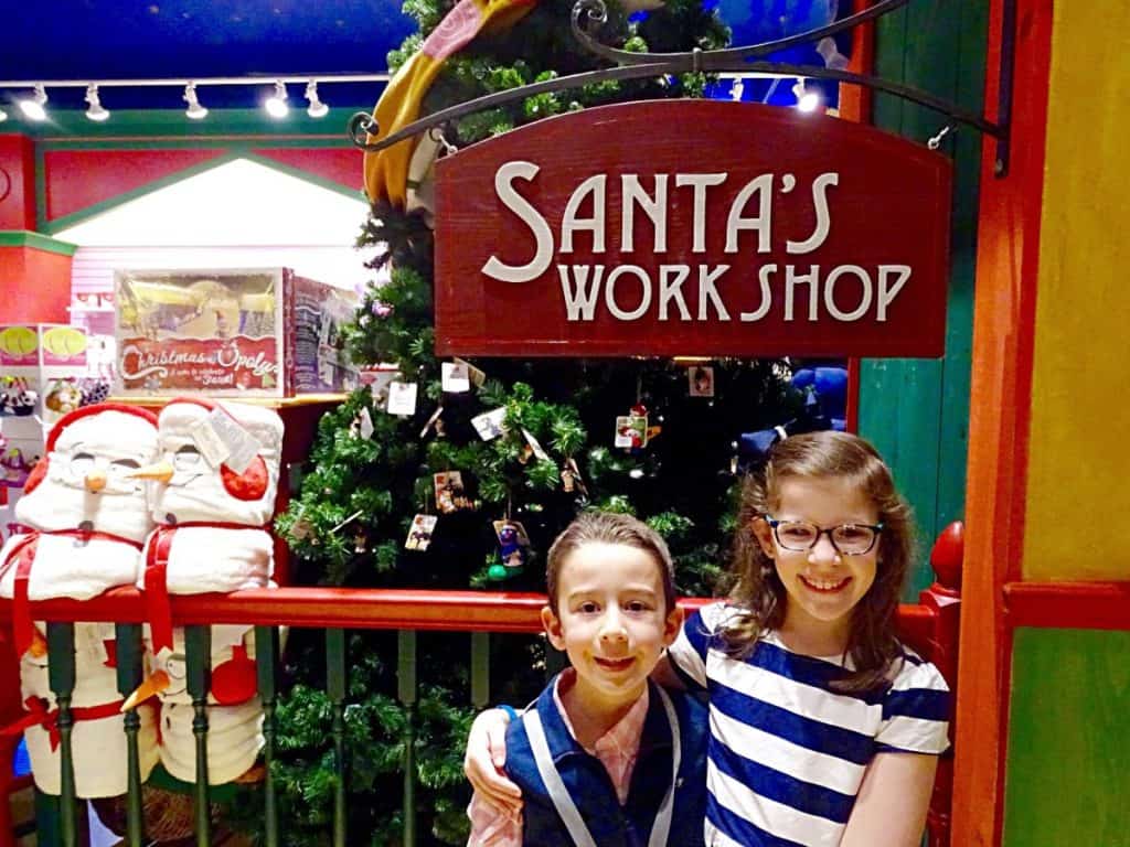 Santa's Workshop at the Massachusetts Yankee Candle Village