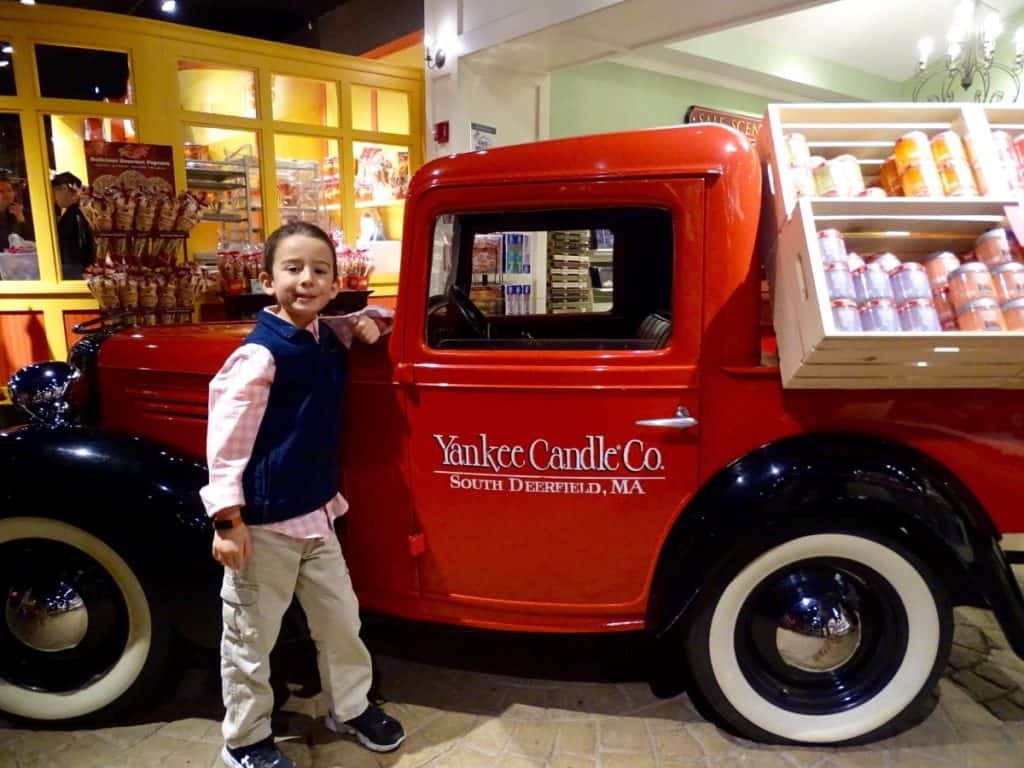 Food and fun at the Massachusetts Yankee Candle Village