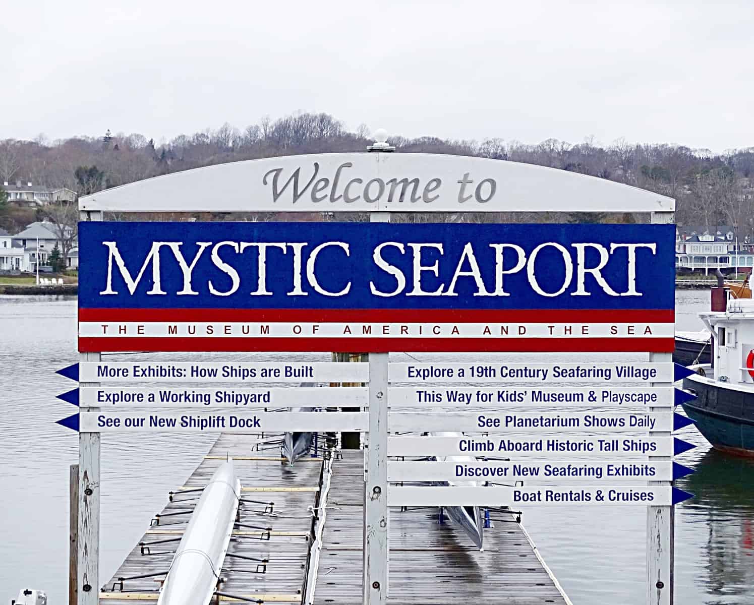 Mystic Seaport in Connecticut