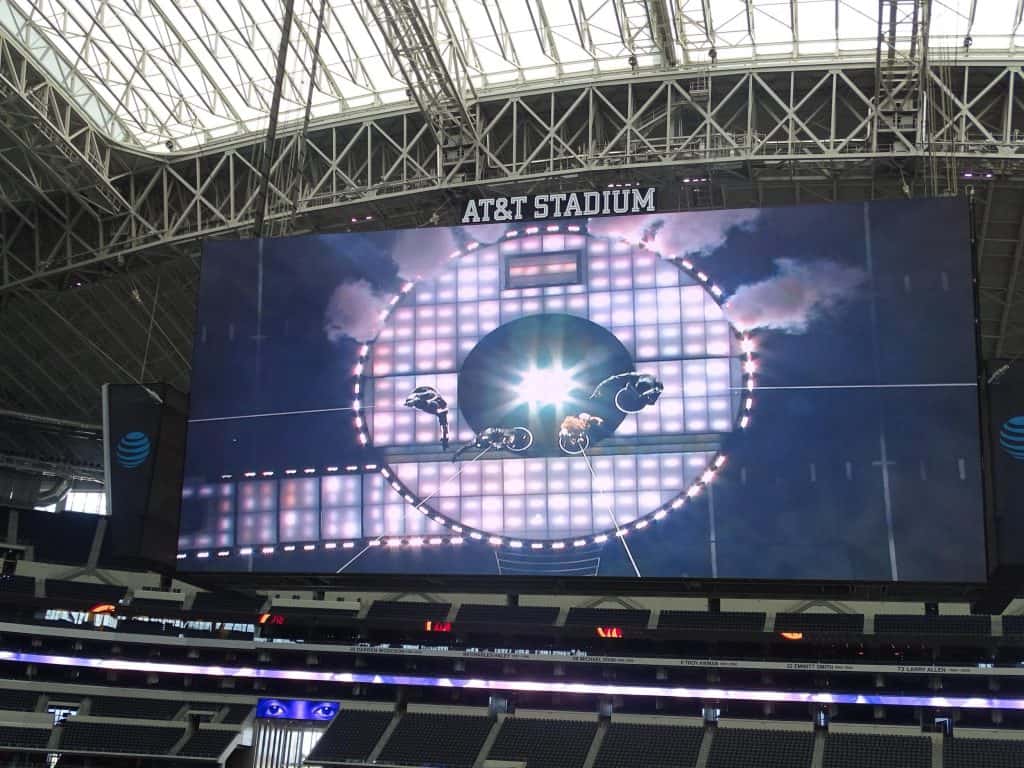 AT&T Stadium, home of the Cowboys, in Arlington, Texas - Coast2CoastWithKids