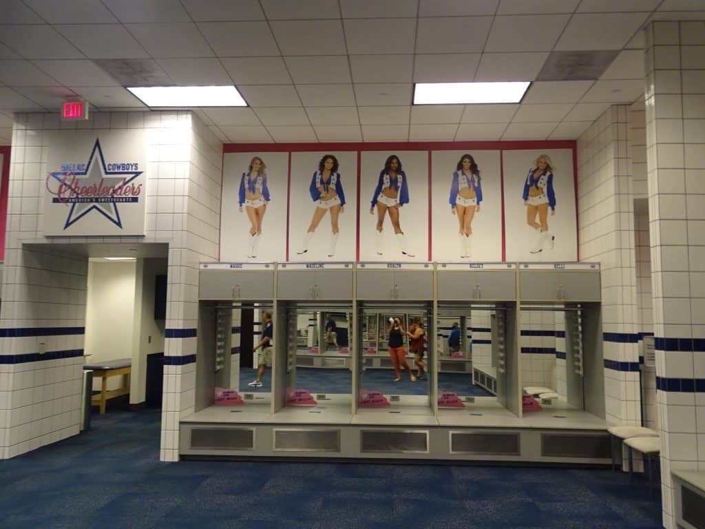 Dallas Cowboys Locker Room Entrance