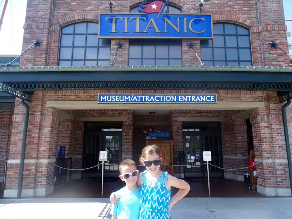 The Titanic Museum in Pigeon Forge, Tennessee - Coast2CoastWithKids