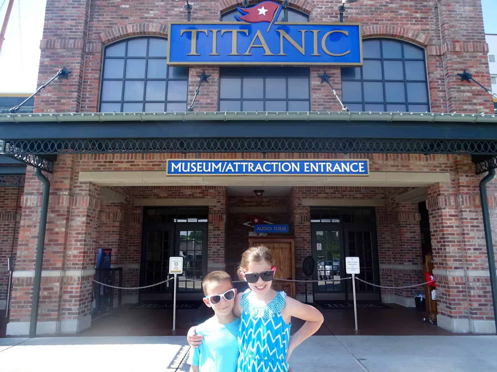 The Titanic Museum in Pigeon Forge, Tennessee