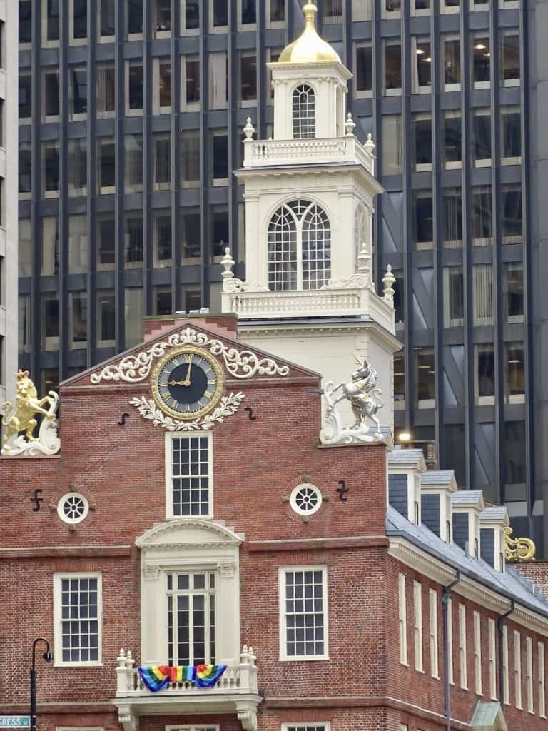 The Old State House; the Boston National Historical Park