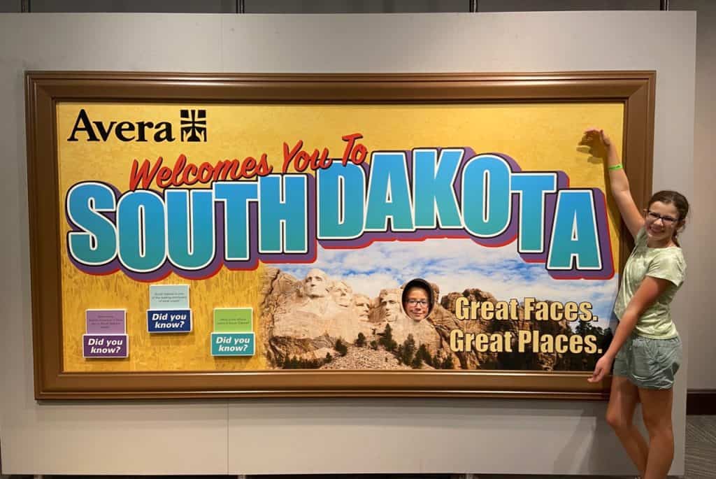 Welcome to South Dakota exhibit at Kirby Science Center