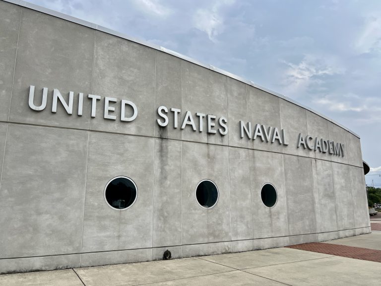 Touring the US Naval Academy in Annapolis, Maryland