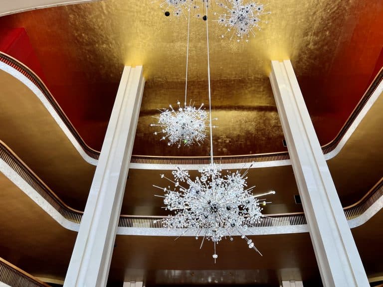 Touring the Met Opera House in New York City