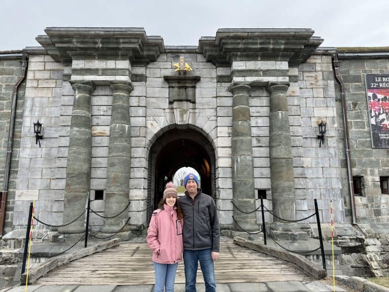 Touring La Citadelle de Québec