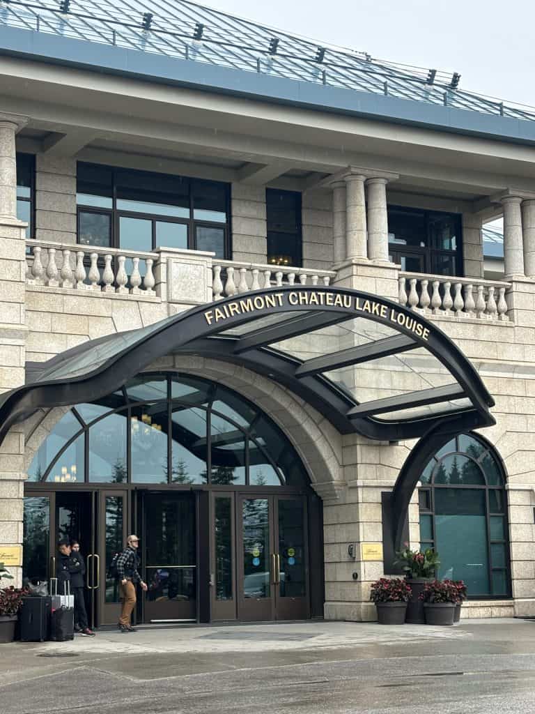 Staying at the Fairmont Chateau Lake Louise in Alberta, Canada ...