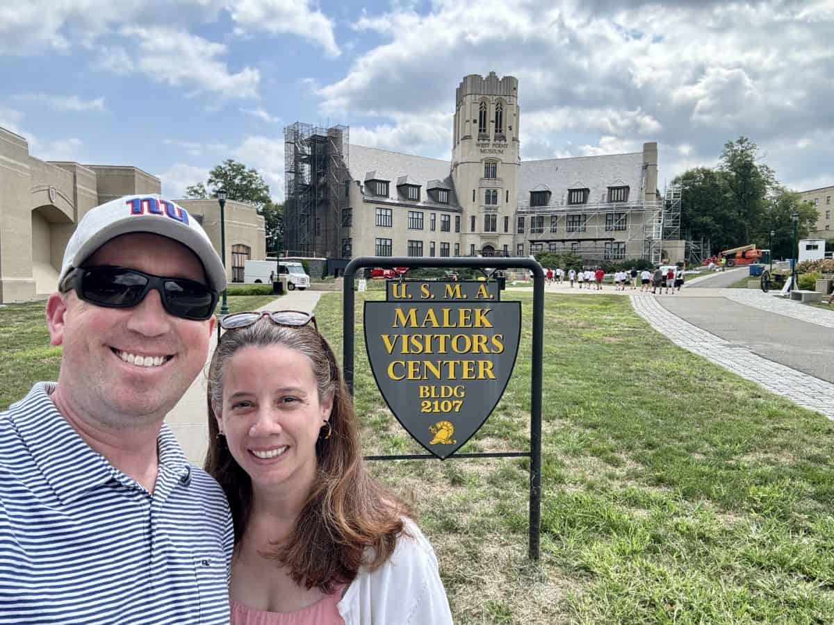 entrance to West Point Military Academy in New York