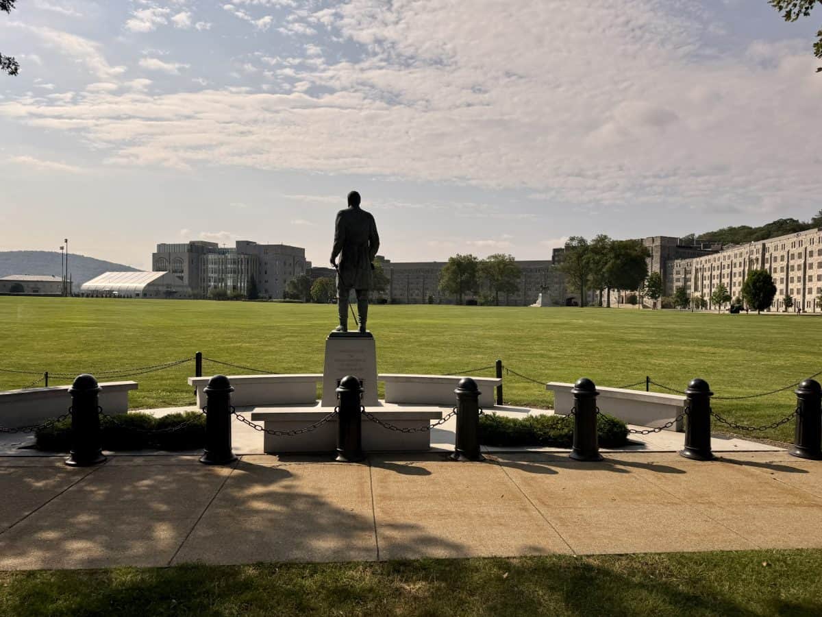 The Point at West Point Military Academy in New York