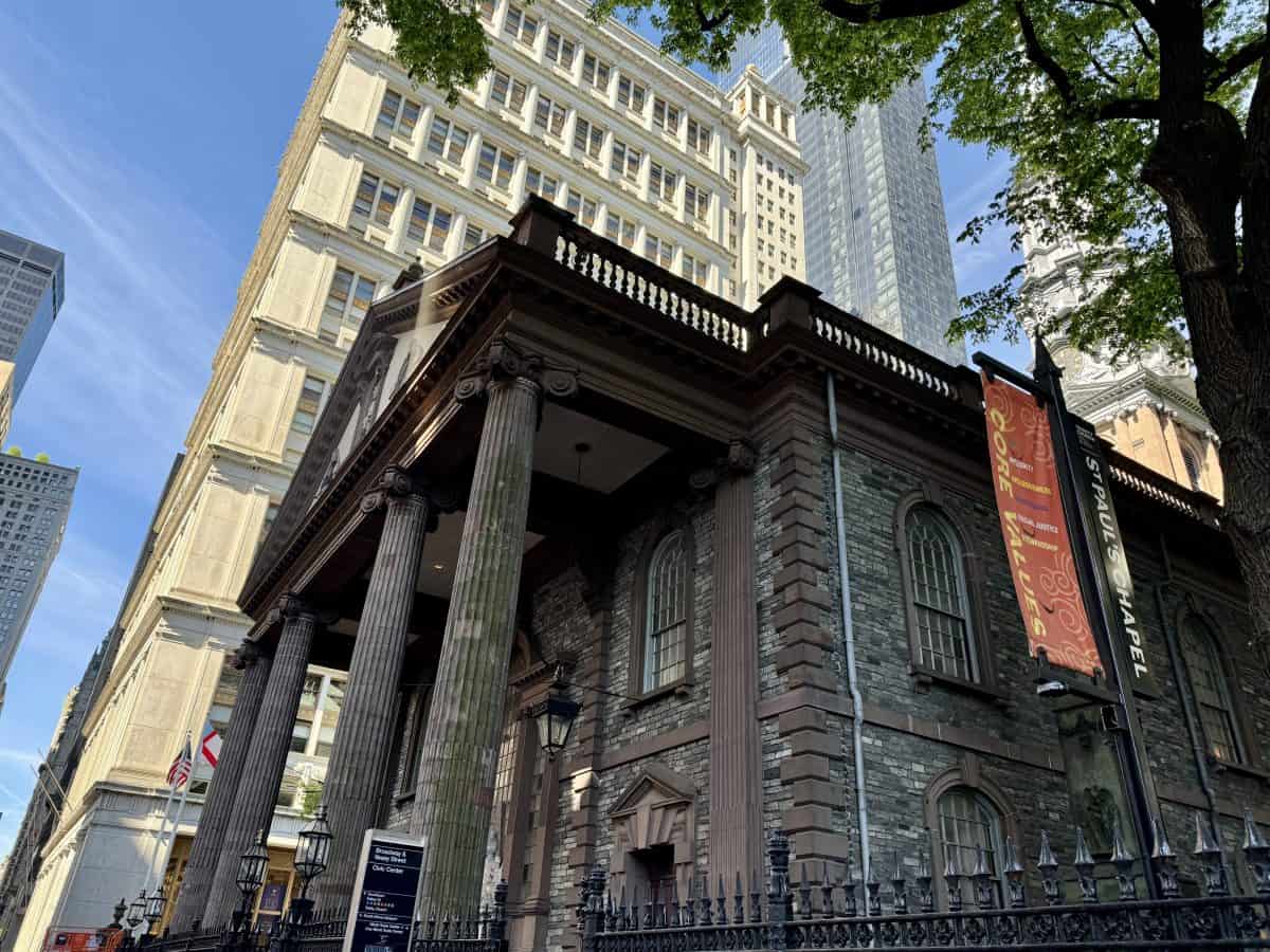 St. Paul's Chapel in NYC