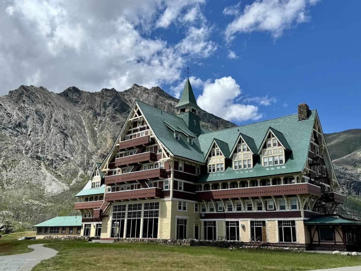 Prince of Wales Hotel in Waterton Lakes National Park in Alberta, Canada