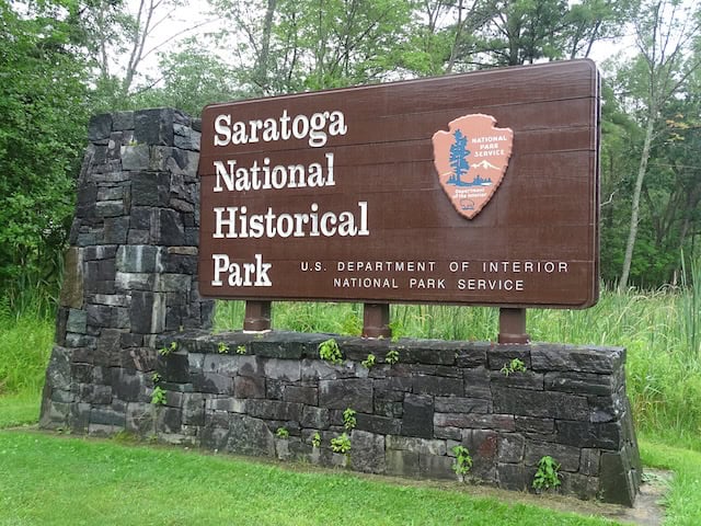 Saratoga National Historical Park in NY