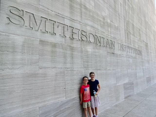 entrance to National Air and Space Museum in Washington DC