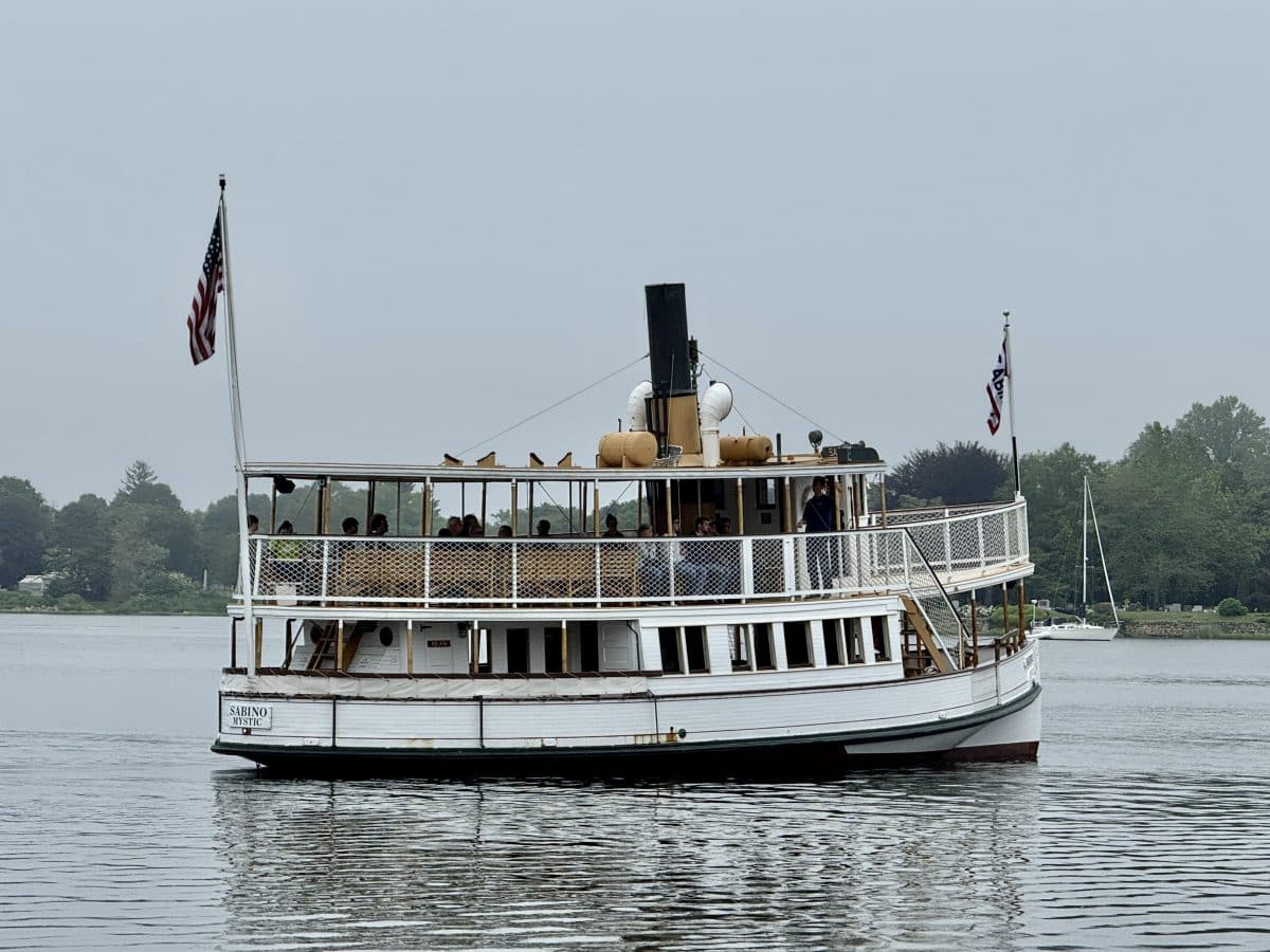 Sabino boat cruise at Mystic Seaport Museum in Mystic CT