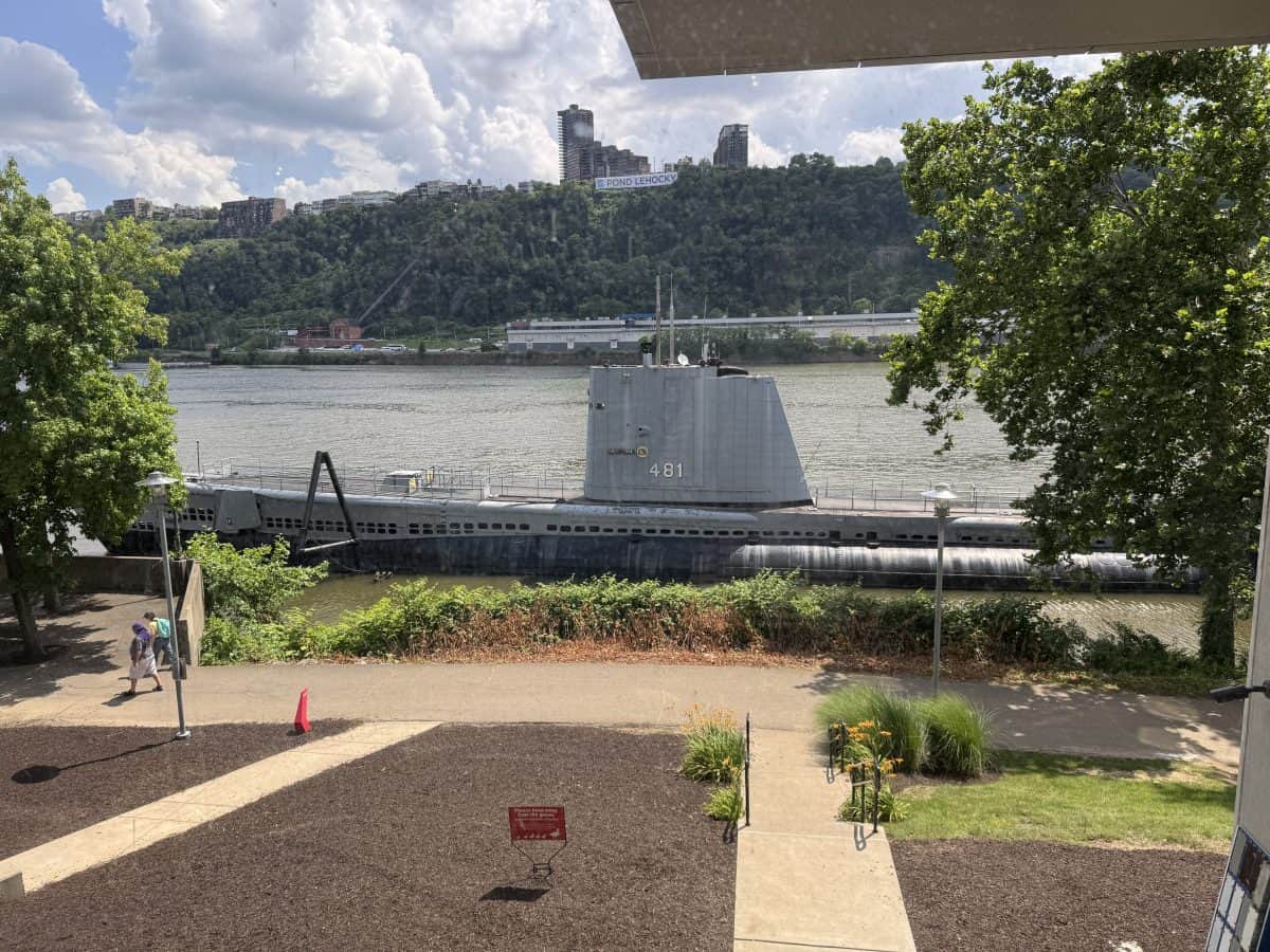 USS Requin at the Carnegie Science Center in Pittsburgh, PA