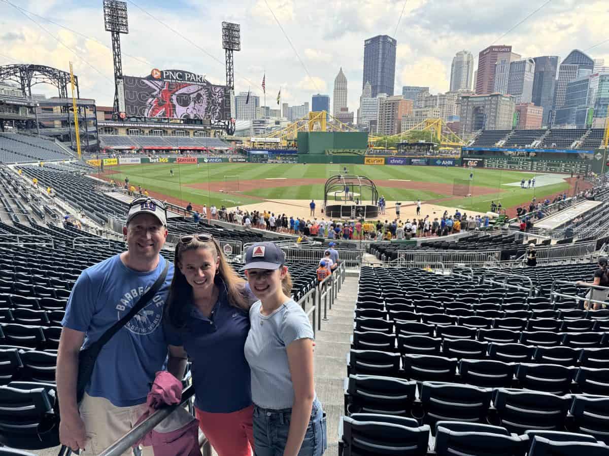 at PNC Park in Pittsburgh, PA