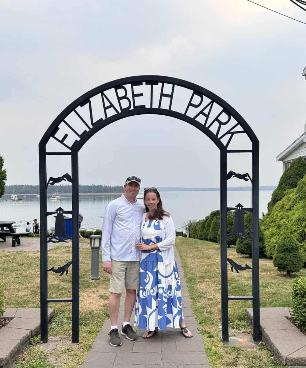 Elizabeth Park in St. Andrews in New Brunswick, Canada