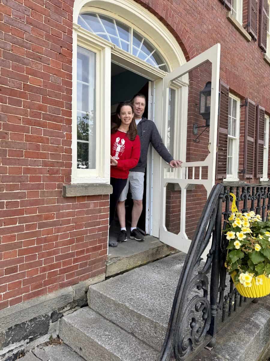 Sheriff Andrews House in St. Andrews in New Brunswick, Canada