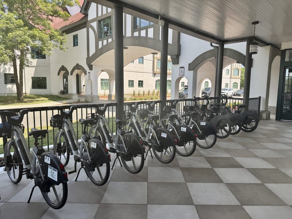 bike rentals at the Algonquin Resort in St Andrews, New Brunswick Canada