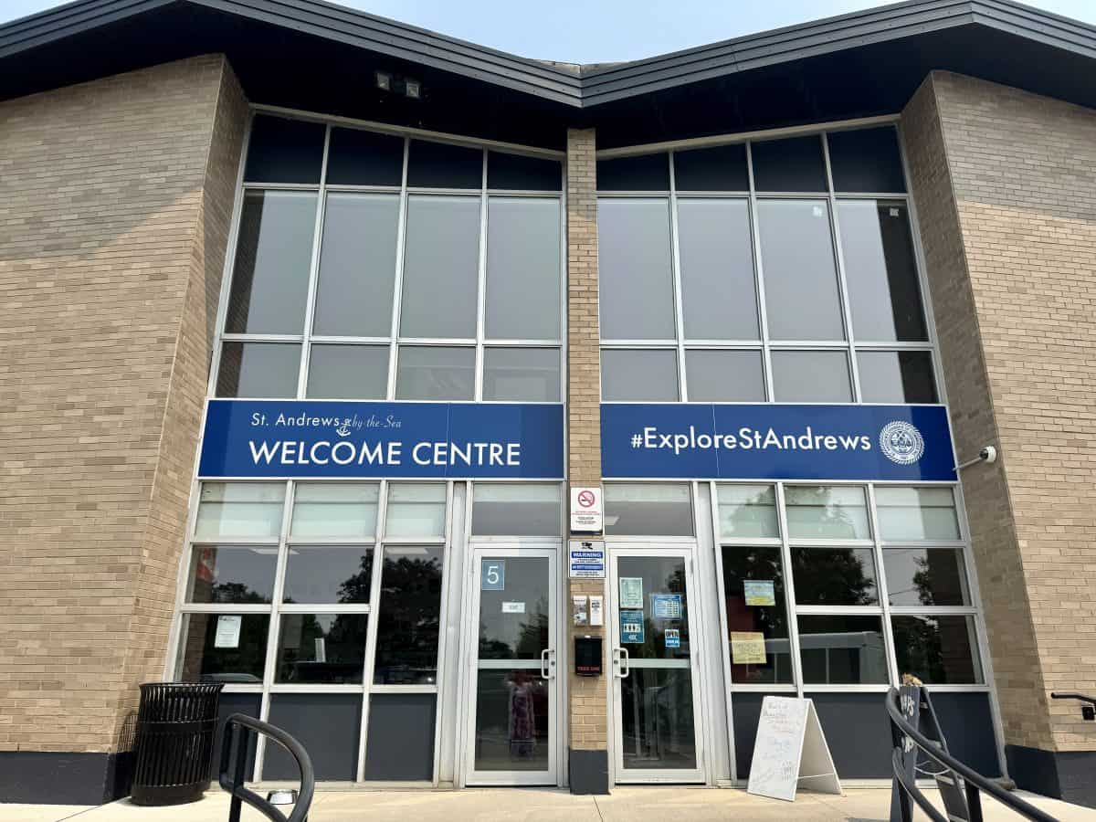 Welcome Center in St. Andrews, New Brunswick Canada