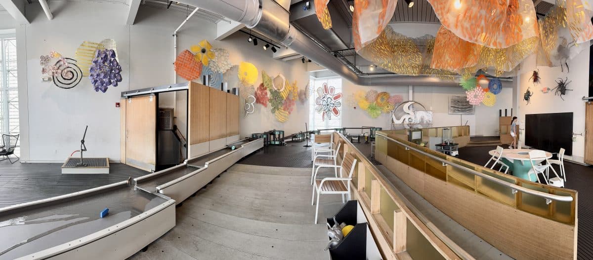 Water Lab exhibit at the Pittsburgh Children's Museum in Pittsburgh, PA