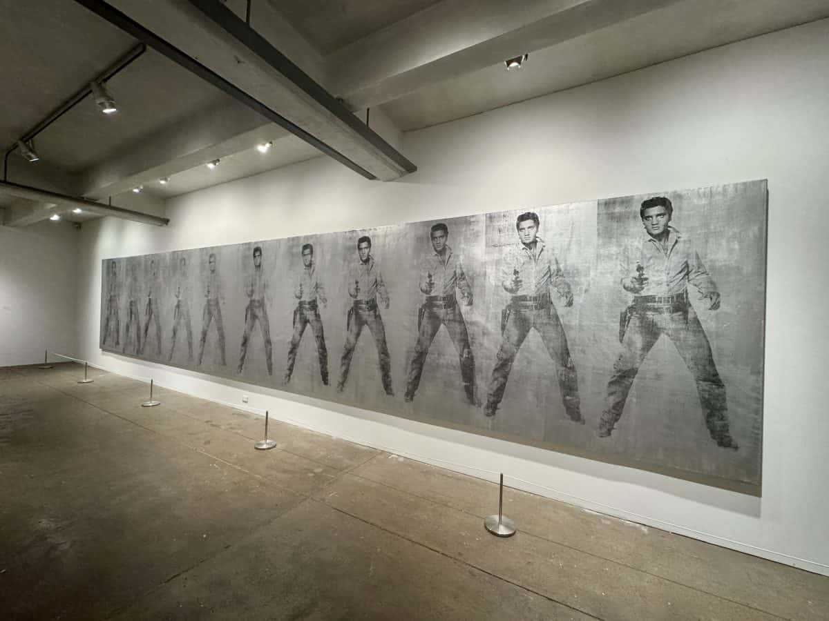 artwork by Andy Warhol at the Andy Warhol Museum in Pittsburgh, PA