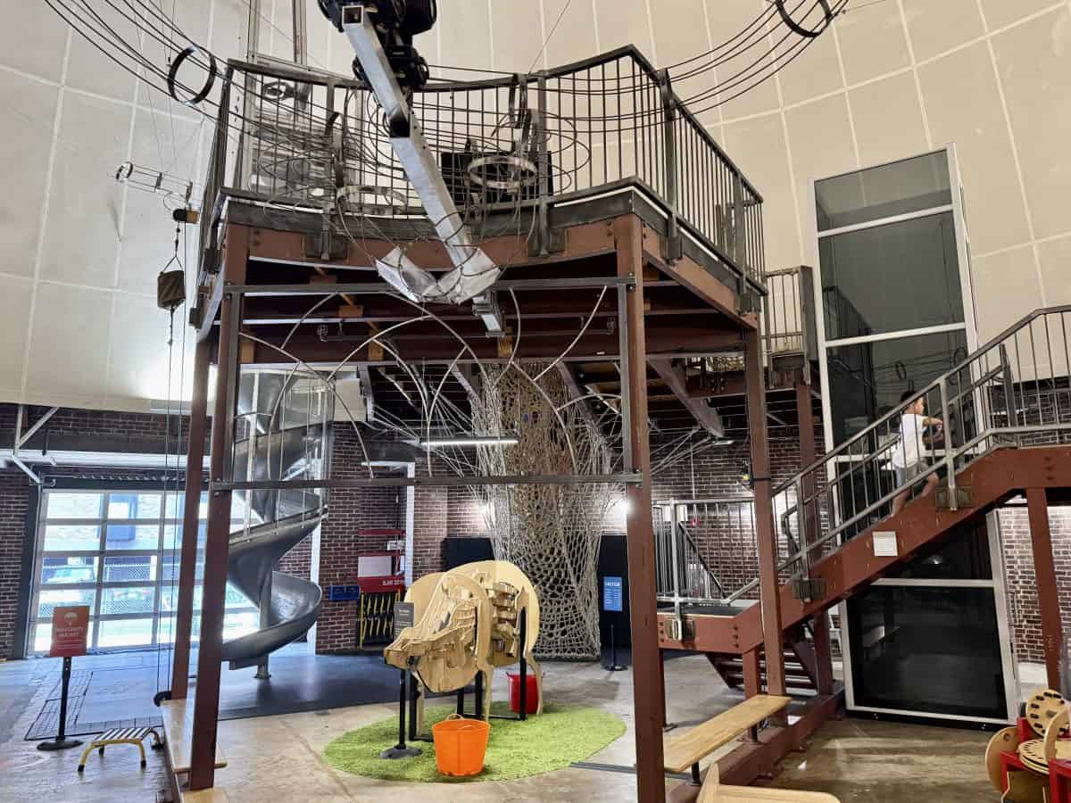 The Garage exhibit at the Pittsburgh Children's Museum in Pittsburgh, PA