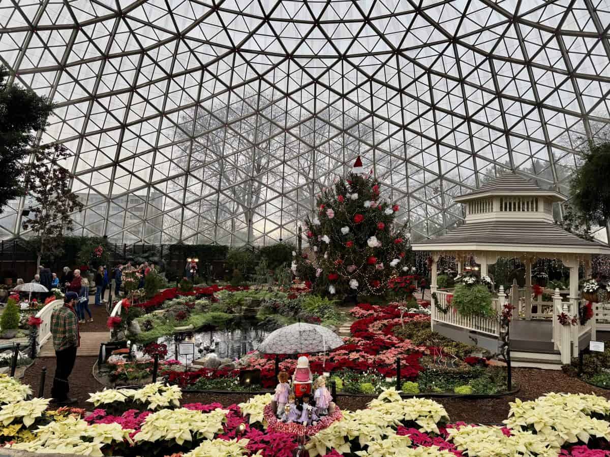 show dome at The Mitchell Park Domes in Milwaukee, Wisconsin