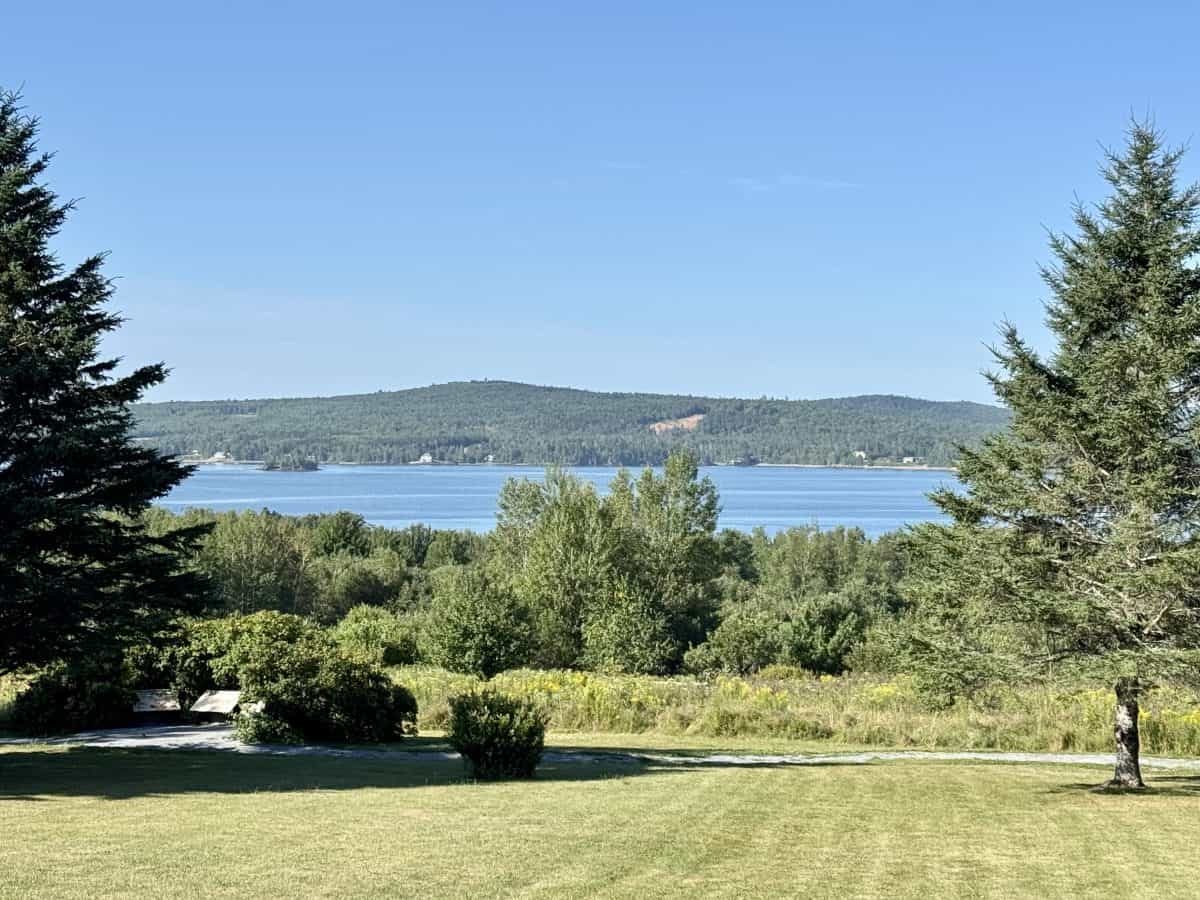 view of the view of the Saint Croix International Historic Park in Canada and Maine, USA