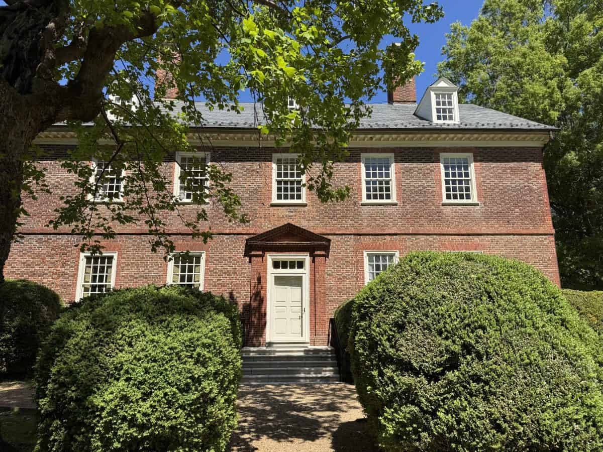 Manor House at Berkeley Plantation in VA