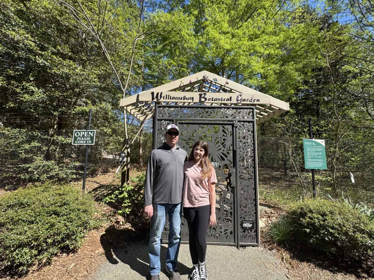 Williamsburg Botanical Garden for Freedom Park in Williamsburg, Virginia