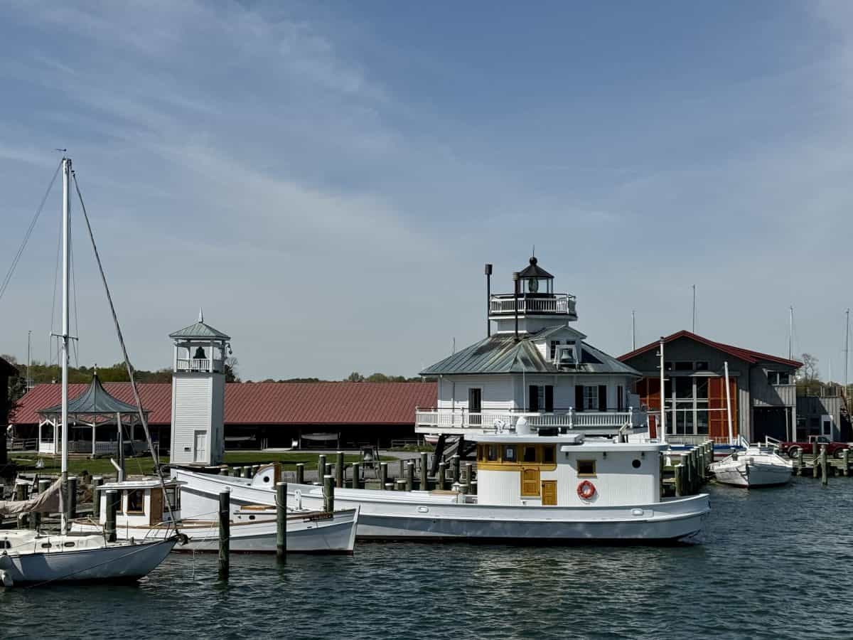 the Chesapeake Bay Maritime Museum in St Michaels, MD