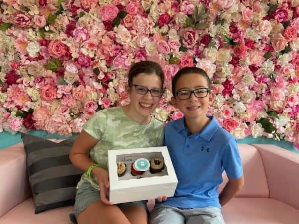 kids at Oh My! Cupcakes in Sioux Falls SD