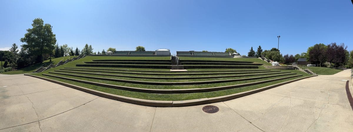 Amphitheater at the Meijer Gardens and Sculpture Park in Grand Rapids, MI