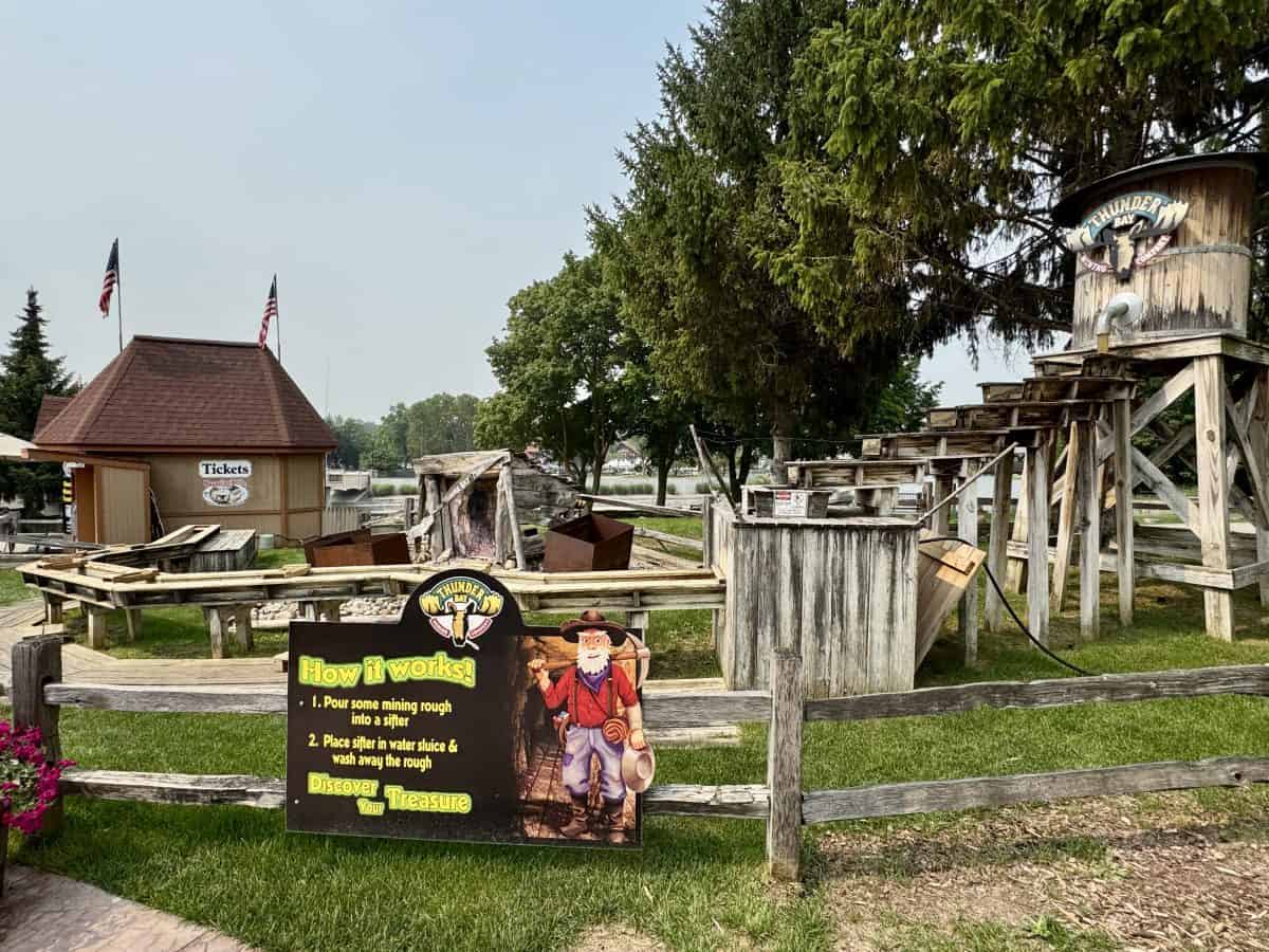 Thunder Bay Mine at the River Place Shoppes in Frankenmuth, Michigan