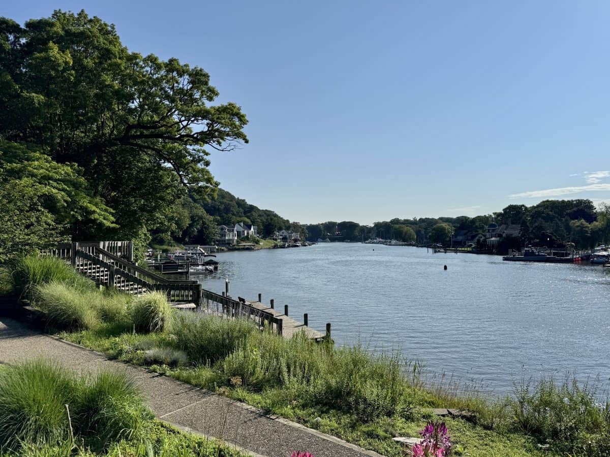 Kalamazoo River in Saugatuck Michigan