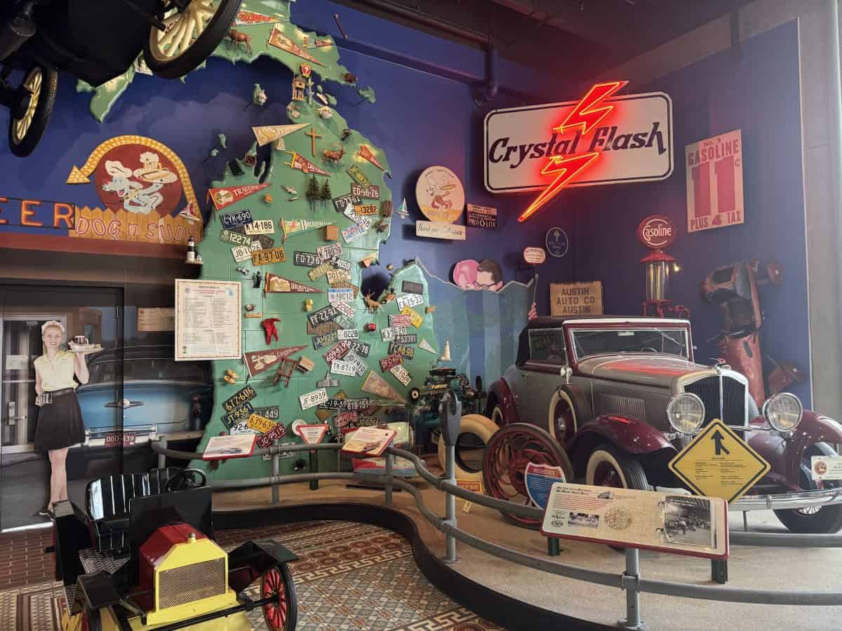 inside the Galleria of the Grand Rapids Public Museum in Michigan